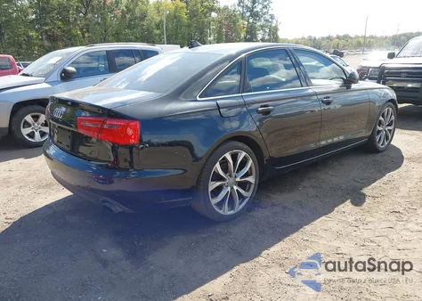 2013 Audi A6 2.0T Premium z USA, uszkodzony, nr VIN WAUGFAFC4DN112438
